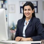 india, women, laptop, computer, one woman only